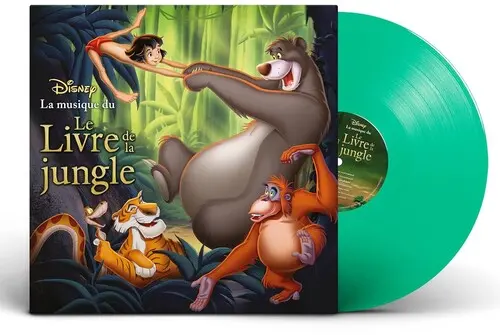 Music From The Jungle Book - O.S.T. - Green Clear: Music From The Jungle Book (Original Soundtrack) - Green Clear Vinyl - Vinyl Lp 1