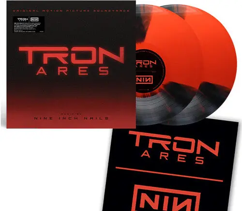 Nine Inch Nails: Tron: Ares (Original Soundtrack) - Limited Red & Black Marble Colored Vinyl - Vinyl Lp 1