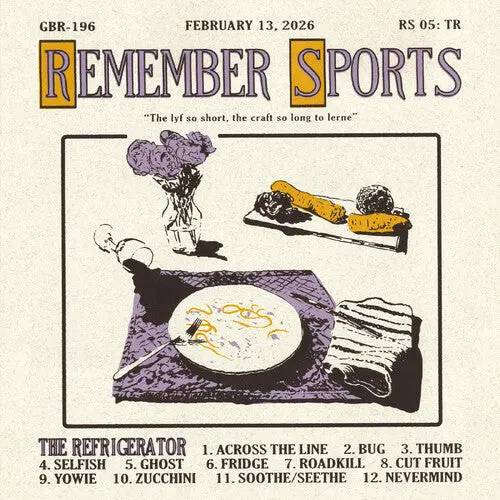 Remember Sports: The Refrigerator (Custard Opaque Vinyl) - Vinyl Lp 1