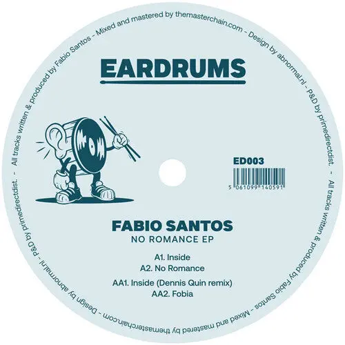Fabio Santos: No Romance - 12-Inch Single 1