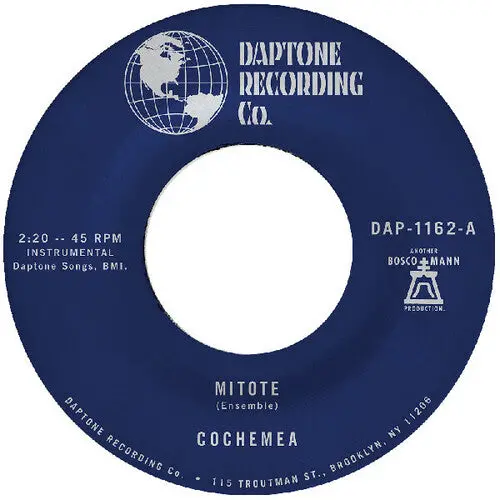 Cochemea: Mitote B/W Dilo - 7-Inch Single 1