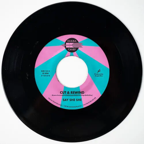 Say She She: Cut & Rewind / Disco Life - 7-Inch Single 1