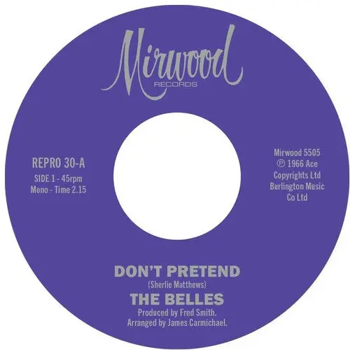 The Belles: Don't Pretend / Cupid's Got A Hold - 7-Inch Single 1