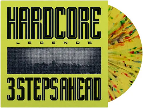 3 Steps Ahead: Hardcore Legends - Limited 140-Gram Yellow Splatter Colored Vinyl - Vinyl Lp 1