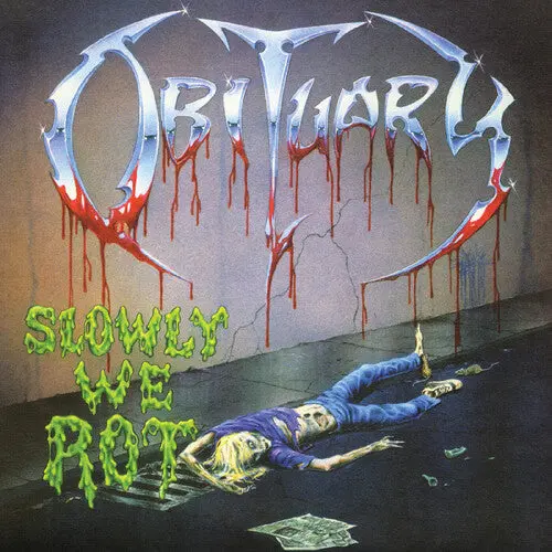 Obituary: Slowly We Rot (Remastered, Expanded) (Corpse Blue With Blood Splatter Vinyl) - Vinyl Lp 1
