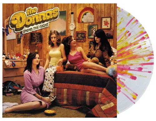 The Donnas: Spend The Night (Clear With Canary & Pink Splatter Vinyl) - Vinyl Lp 1