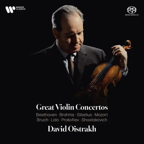 David Oistrakh: Great Violin Concertos By Oistrakh - Super-Audio Cd 1