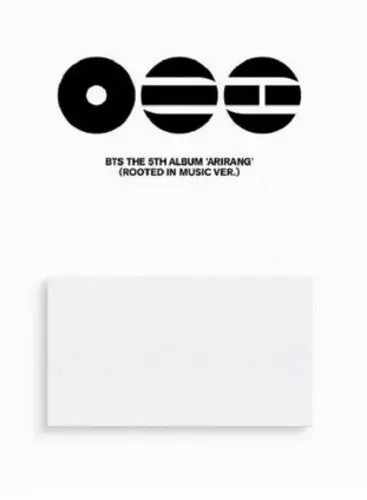 Bts: Bts The 5Th Album 'Arirang' (Rooted In Music Ver.) - Compact Discs 1