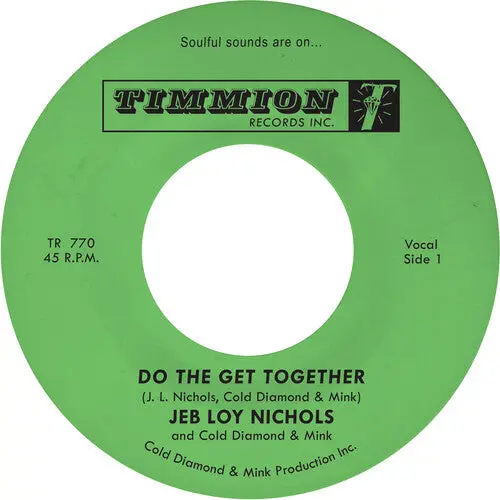 Jeb Loy Nichols: Do The Get Together - Turquoise - 7-Inch Single 1