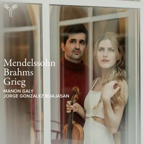 Manon Galy: Mendelssohn, Brahms & Grieg: Violin Sonatas - Compact Discs 1