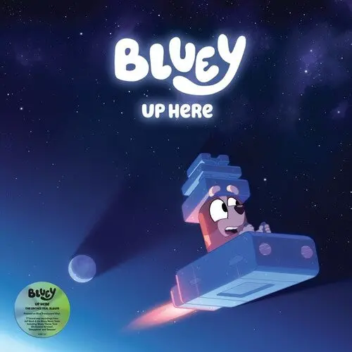 Bluey: Up Here - 140-Gram Translucent Blue Colored Vinyl - Vinyl Lp 1