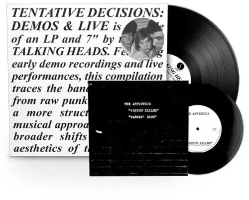 The Talking Heads: Tentative Decisions: Demos & Live - Vinyl Lp 1