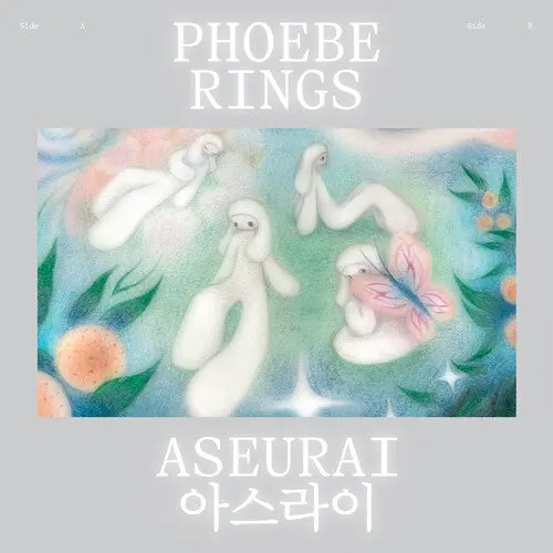 Phoebe Rings: Aseurai ("Blue Butterfly" Blue And Clear Splatter Vinyl) - Vinyl Lp 1