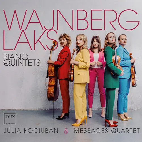 Julia Kociuban: Weinberg & Laks: Piano Quintets - Compact Discs 1