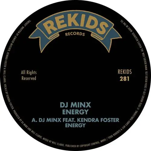 Dj Minx: Energy - 12-Inch Single 1