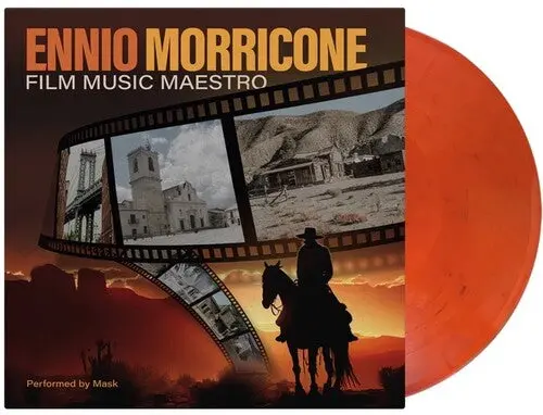 Mask: Ennio Morricone: Film Maestro - Ltd 180Gm Transparent Red & Black Vinyl - Vinyl Lp 1