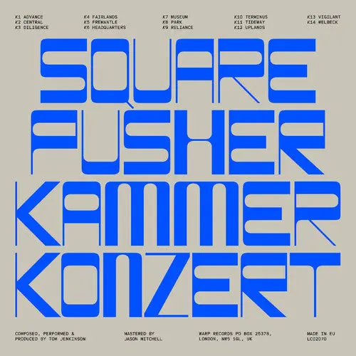 Squarepusher: Kammerkonzert - Compact Discs 1