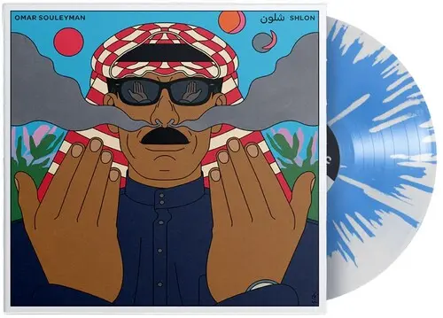 Omar Souleyman: Shlon - White/Blue Splatter - Vinyl Lp 1