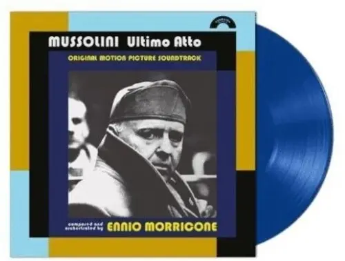 Ennio Morricone: Mussolini Ultimo Atto (Original Soundtrack) - Limited Blue Colored Vinyl - Vinyl Lp 1