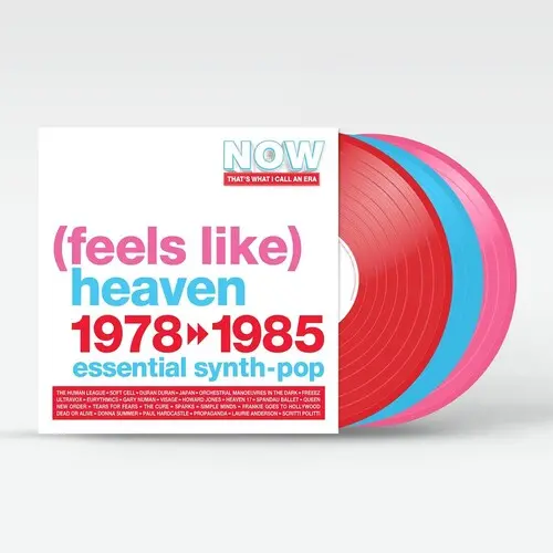 Various: Now That's What I Call An Era-(Feels Like) Heaven: 1978-1985 / Various - Red, Blue & Pink Colored Vinyl - Vinyl Lp 1