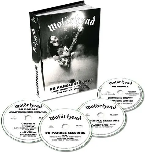 Motorhead: On Parole Sessions - Compact Discs 1