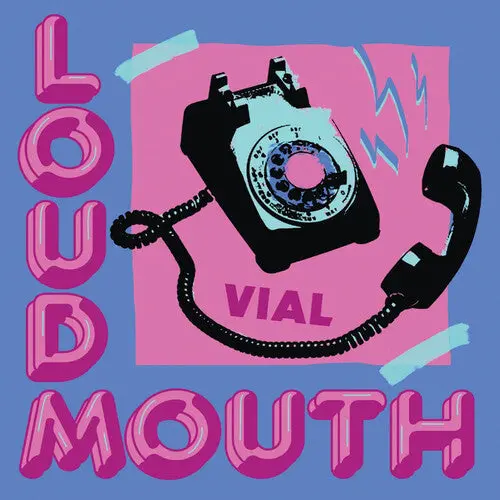 Vial: Loudmouth (Ice Blue With Aqua Blue Spokes Vinyl) - Vinyl Lp 1