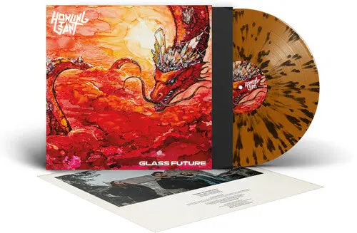 Howling Giant And Sergeant Thunderhoof: Glass Future - Orange/Black - Vinyl Lp 1