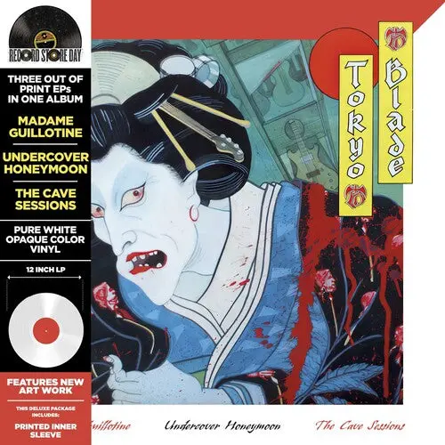 Tokyo Blade: Madame Guillotine/Undercover Of The Honeymoon/The Cave Sessions - White - Vinyl Lp 1