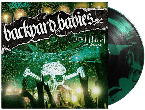 Backyard Babies: Live Live In Paris - Limited 180-Gram Black With Green Inkspot Colored Vinyl - Vinyl Lp 1