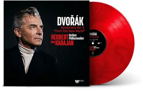 Herbert Von Karajan: Dvorak: Symphony No. 9 From The New World - Red - Vinyl Lp 1
