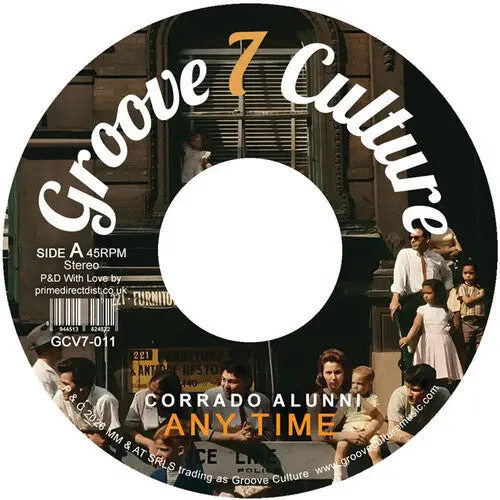 Corrado Alunni: Any Time / Soul Groove - 7-Inch Single 1