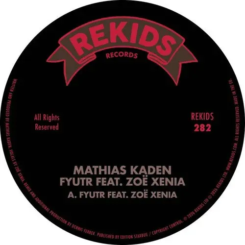 Mathias Kaden: Fyutr (With Dennis Ferrer Remix) - 12-Inch Single 1