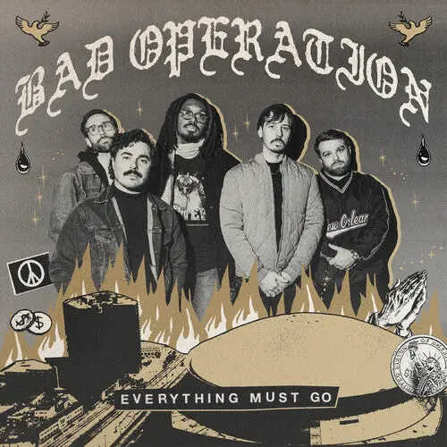 Bad Operation: Everything Must Go ( Gold Vinyl ) - Vinyl Lp 1