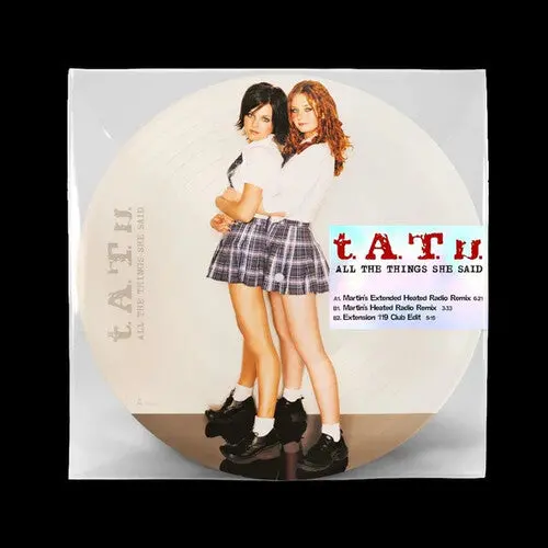 T.A.T.U: All The Things She Said - Limited Picture Disc - 12-Inch Single 1
