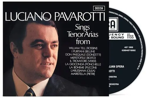 Luciano Pavarotti: Sings Tenor Arias From Italian Opera - Compact Discs 1