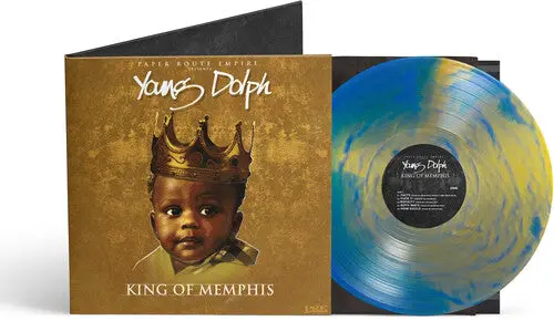 Young Dolph: King Of Memphis (10 Yr Anniversary) Royalty Blue/Gold - Vinyl Lp 1