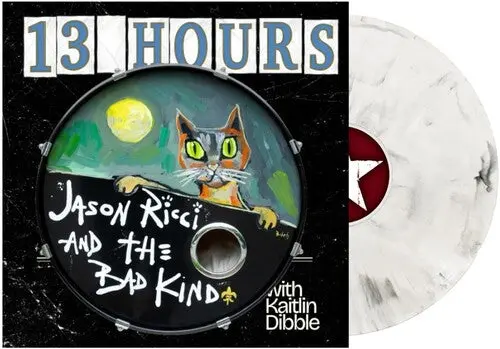 Jason Ricci & The Bad Kind: 13 Hours (White Marble Vinyl) - Vinyl Lp 1