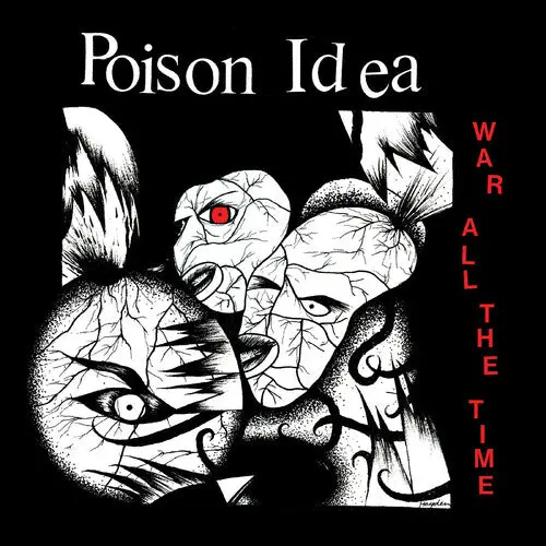 Poison Idea: War All The Time ( Opaque Green Vinyl ) - Vinyl Lp 1