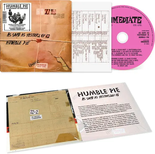 Humble Pie: As Safe As Yesterday Is - Compact Discs 1