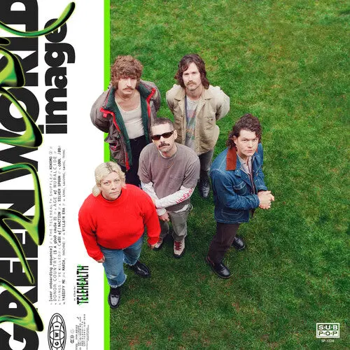 Telehealth: Green World Image - Crystal Clear - Vinyl Lp 1