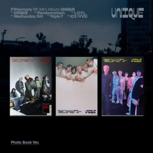 P1harmony: Unique - Photobook Version - Compact Discs 1