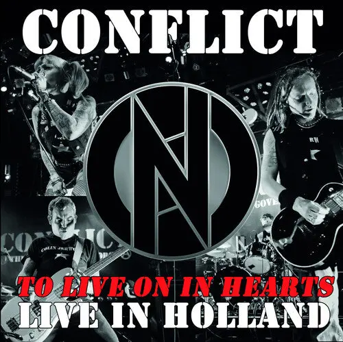 Conflict: To Live On In Hearts: Live In Holland - Transparent Red Vinyl - Vinyl Lp 1