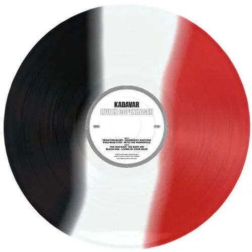 Kadavar: Live In Copenhagen - Black Clear & Red Vinyl - Vinyl Lp 1