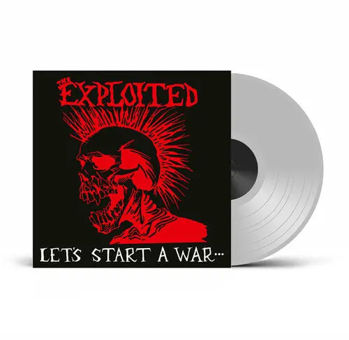 The Exploited: Let's Start A War Said Maggie One Day - Uk Exclusive Clear Vinyl - Vinyl Lp 1