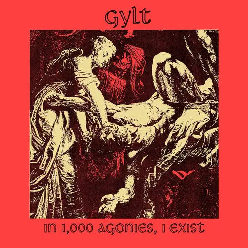 Gylt: In 1000 Agonies, I Exist ( Transparent Red W/ Black Splatter Vinyl ) - 7-Inch Single 1