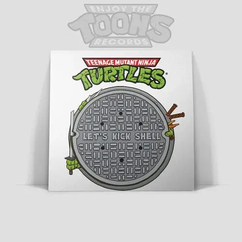 Teenage Mutant Ninja Turtles: Let's Kick Shell - Green Translucent Eco-Mix Vinyl - 12-Inch Single 1