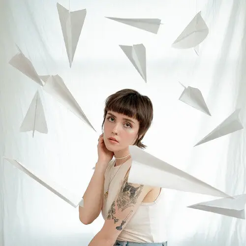 Kylie V: Crash Test Plane - Translucent Paper White - Vinyl Lp 1