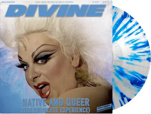 Divine: Native & Queer: The Complete Experience - Limited 140-Gram Translucent Blue Splatter Colored Vinyl - Vinyl Lp 1