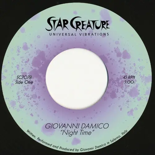 Giovanni Damico: Night Time - 7-Inch Single 1