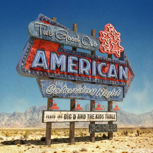 Big D And The Kids Table: The Good Ole American Saturday Night - Blue Dream Splash Vinyl - Vinyl Lp 1